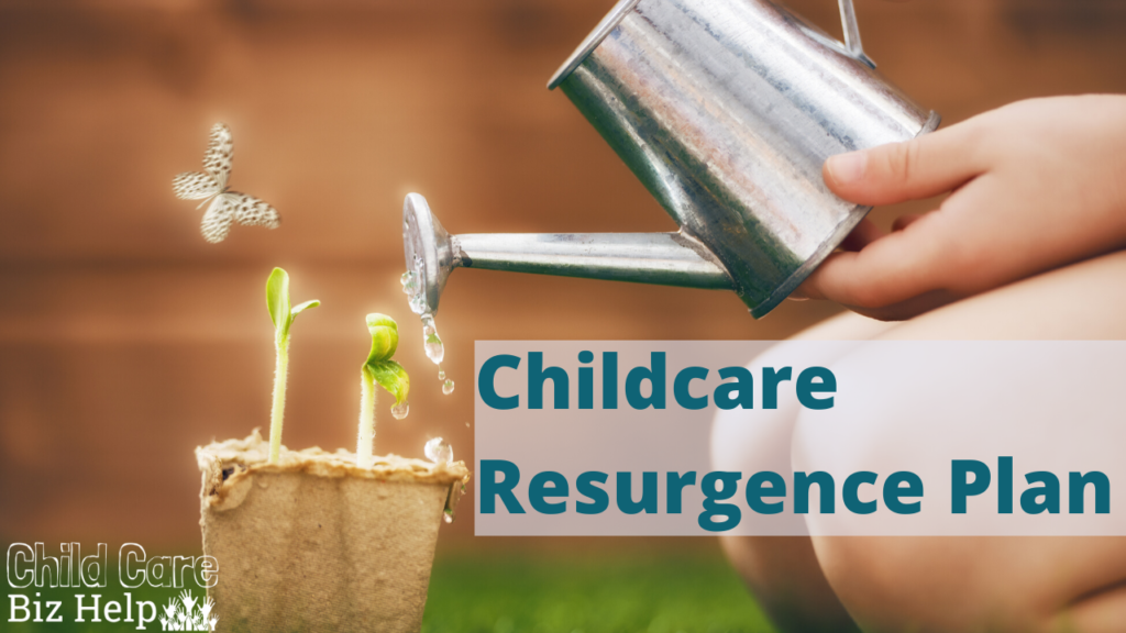 childcare resurgence plan