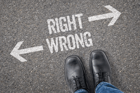 right wrong right wrong