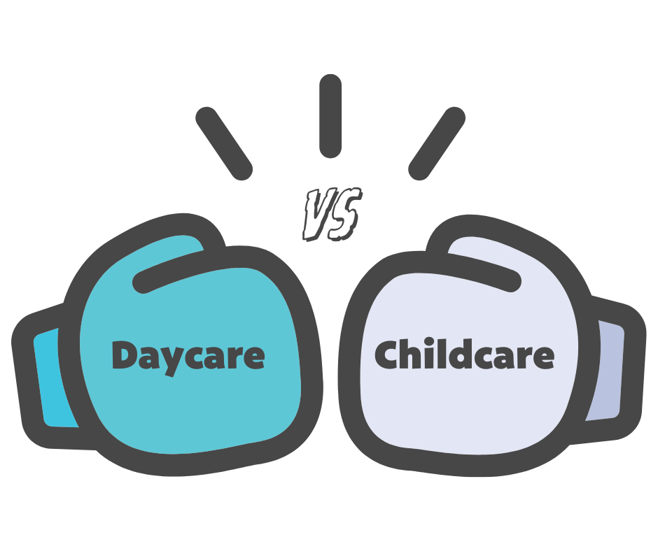 daycare vs childcare